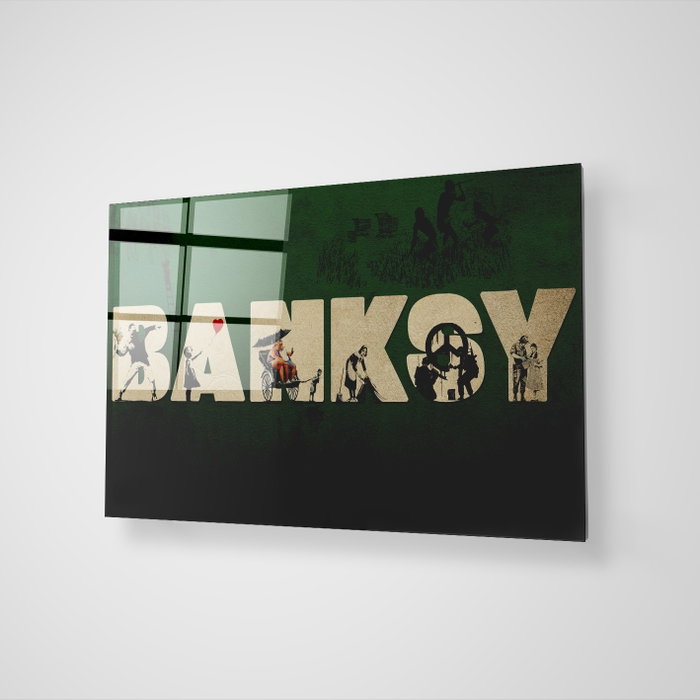 Wallity Cuadro Decorativo de Vidrio Templado Multicolor 70 x 100 cm Wallity Cuadro Decorativo de Vidrio Templado Multicolor 70 x 100 cm